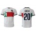 Cheap Portugal Joao Cancelo #20 Away Football Shirt World Cup 2022 Short Sleeve